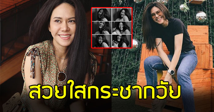 น้ำฝน ทรวงสุดา อดีตนางสาวไทย วัย 44 ปี อวดภาพสดใสอ่อนกว่าวัย