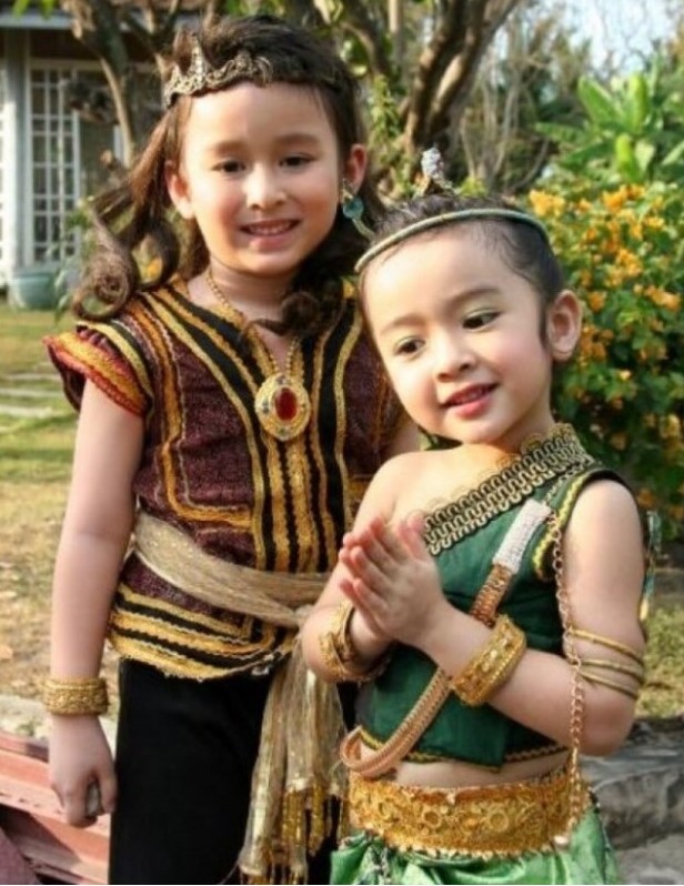 เกรซ ปานรดา นักเเสดงเด็ก ละครพื้นบ้าน - khobkhao